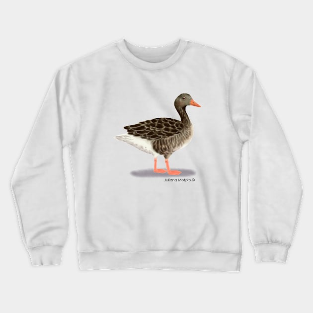 Goose Crewneck Sweatshirt by julianamotzko